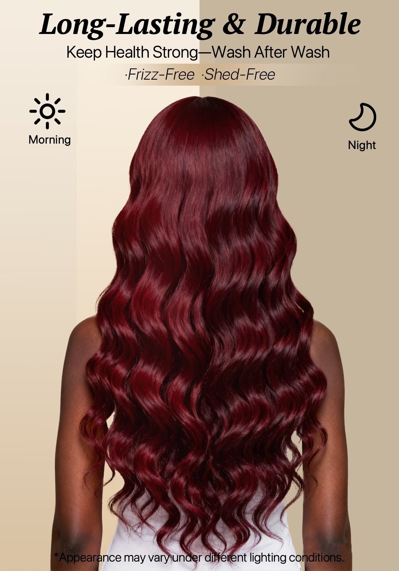 TRIIPPY Burgundy Natural Body Wave Bundles Human Hair,100% Vietnamese Raw Human Hair Sew in Weave Single Bundle,5X Lifespan Over Regular 99j Hair,No.1 Raw Hair Brand On Amazon